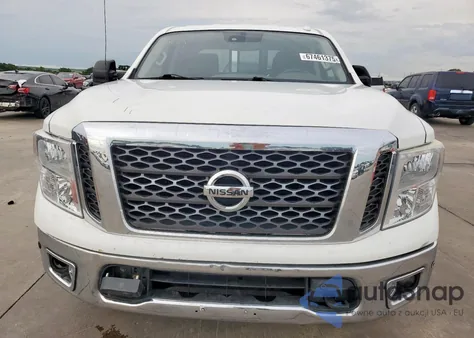 2017 Nissan Titan Sv из США, поврежденный, VIN 1N6AA1E66HN538248
